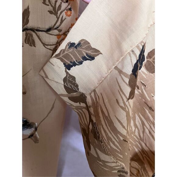 Vintage Curtain Set 1970s MCM - Picture 5 of 9